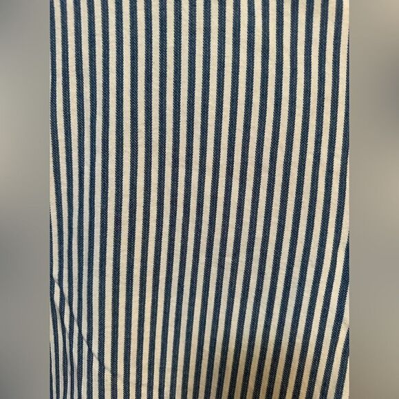 Madewell Blue Striped Pants - - Picture 2 of 7